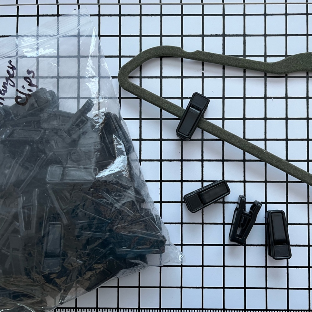 Velvet Hanger Clips